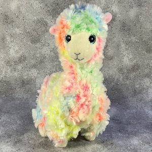 Ty Beanie Boo Lola Plush Rainbow